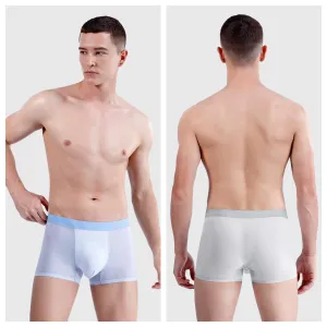 4-Pack Ultra Thin Ice Silk Mesh Underpants for Men JEWYEE 1176