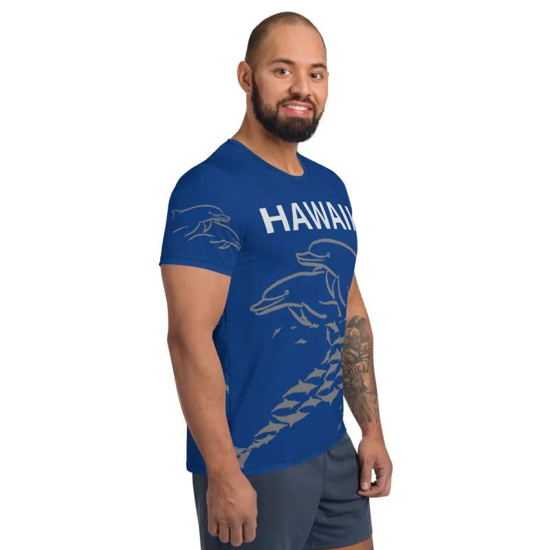 50 Best Hawaii All-Over Print Men's Athletic T-shirt