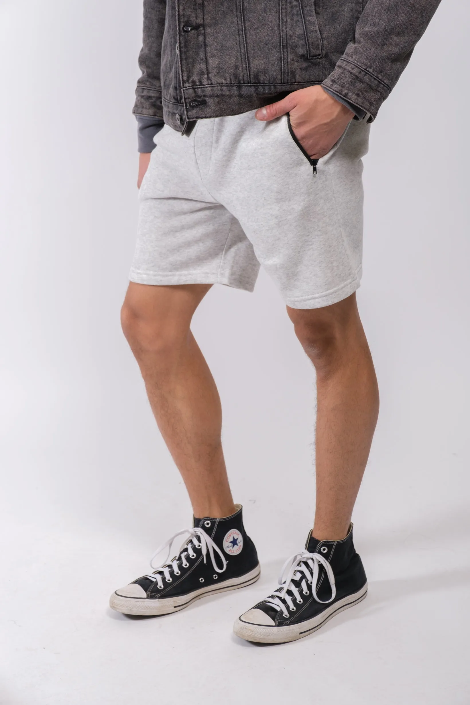 7" Inseam Zip Pocket Fleece Short