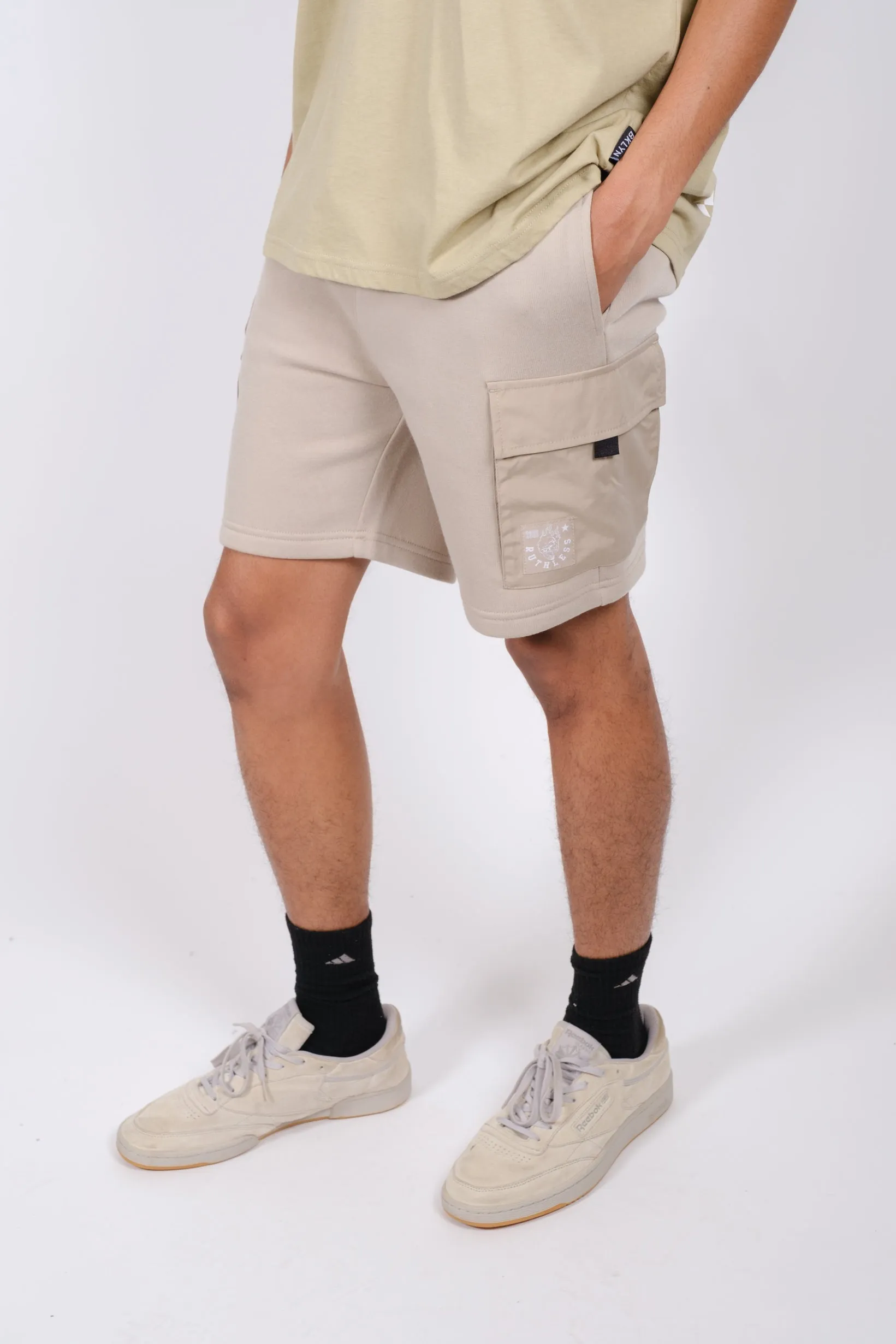 7" Nylon Pocket Fleece Shorts