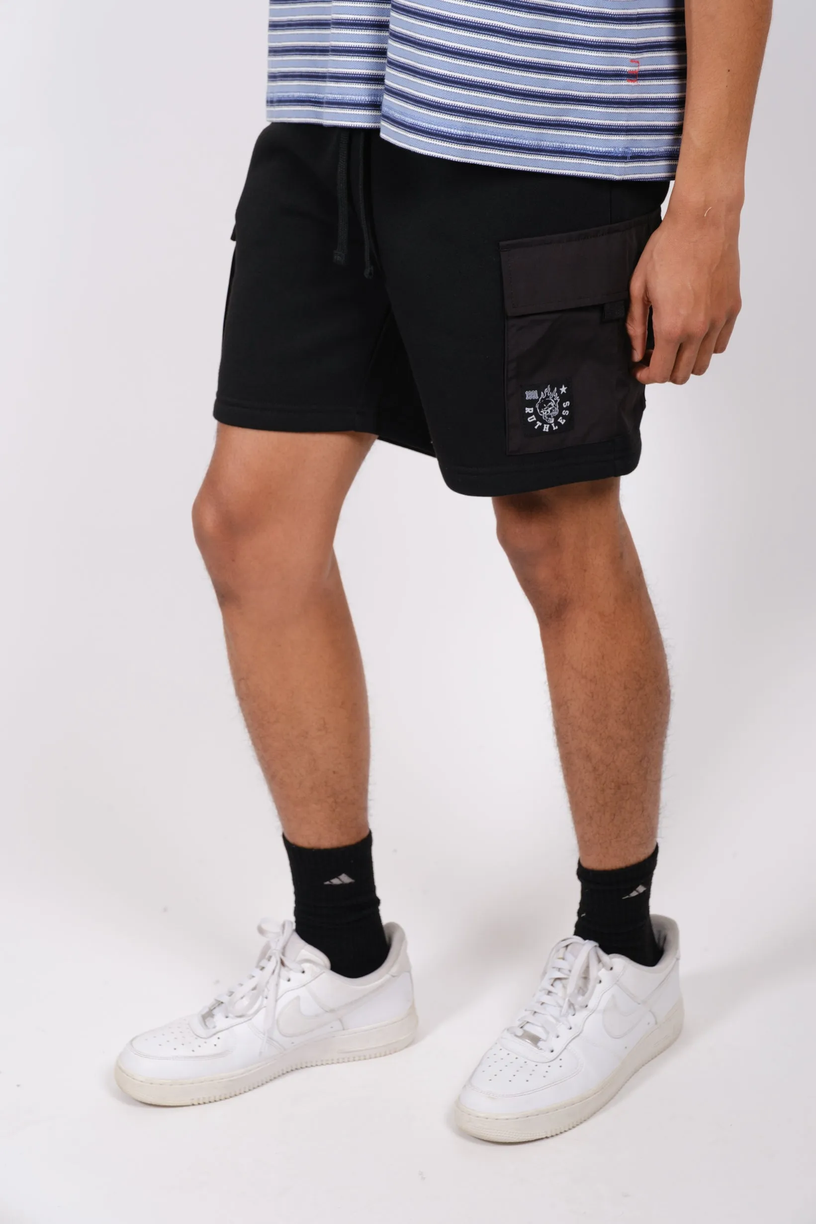 7" Nylon Pocket Fleece Shorts