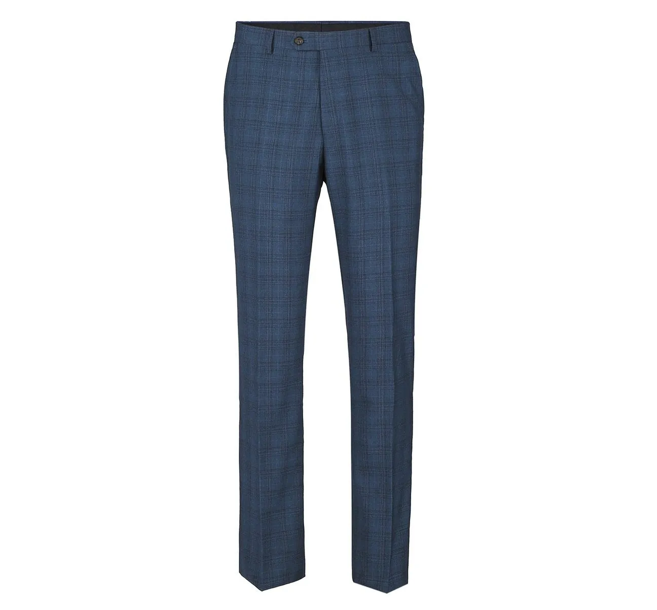 Alessandro Vitello by Renoir 3-Piece Classic Fit Single Breasted Windowpane Suit 278-2