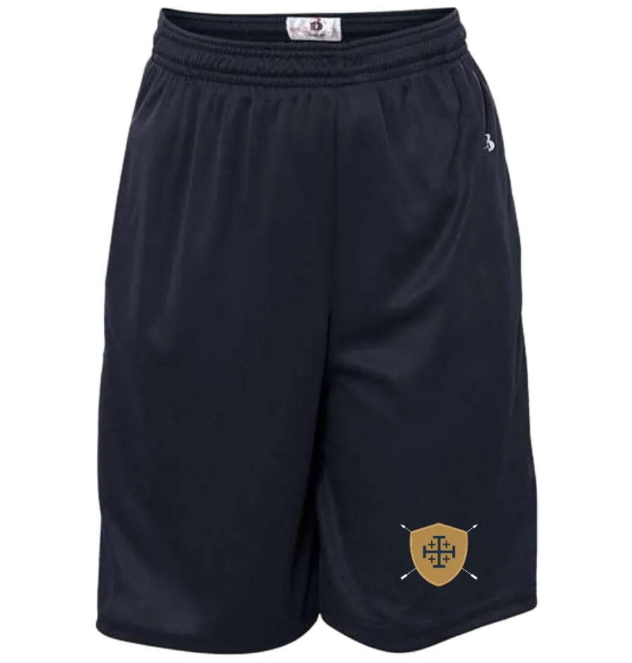 All Saints Crest Logo Youth Boys Shorts