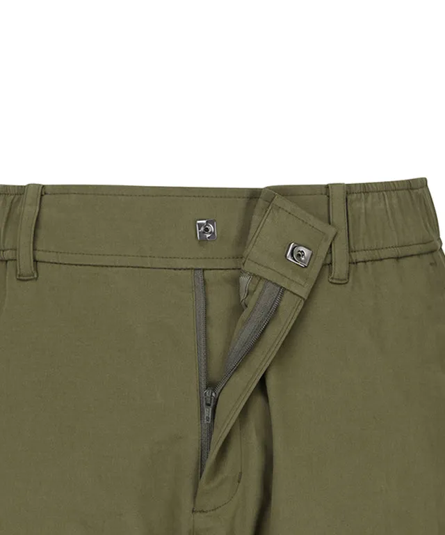 ANEW Golf: Men Out Pocket Point Curved Fit L/PT - Khaki