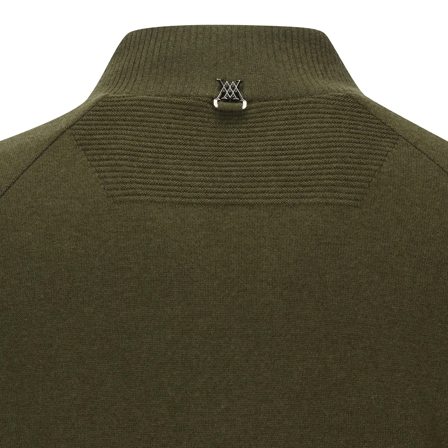 ANEW Golf Men's Wind Block Half Zip-up Pullover - Khaki