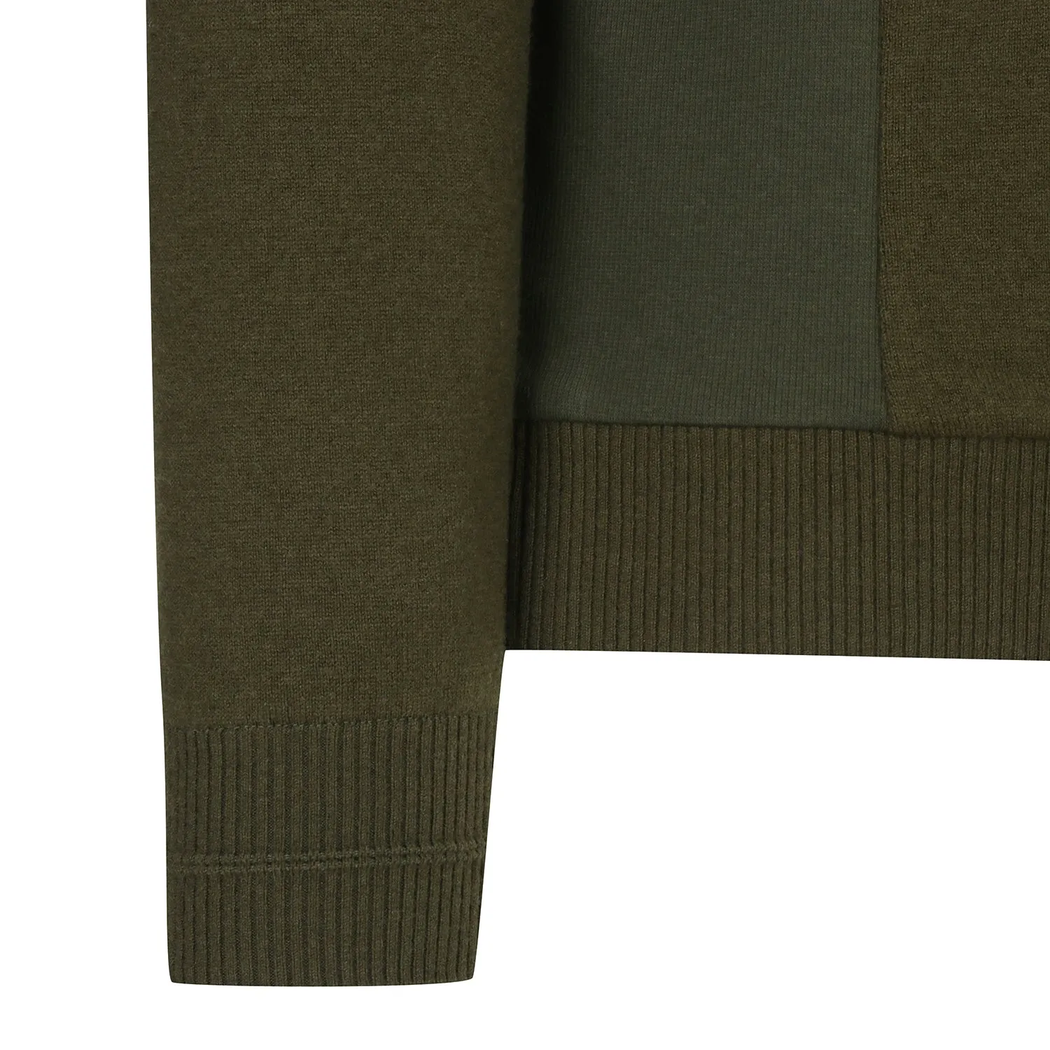 ANEW Golf Men's Wind Block Half Zip-up Pullover - Khaki