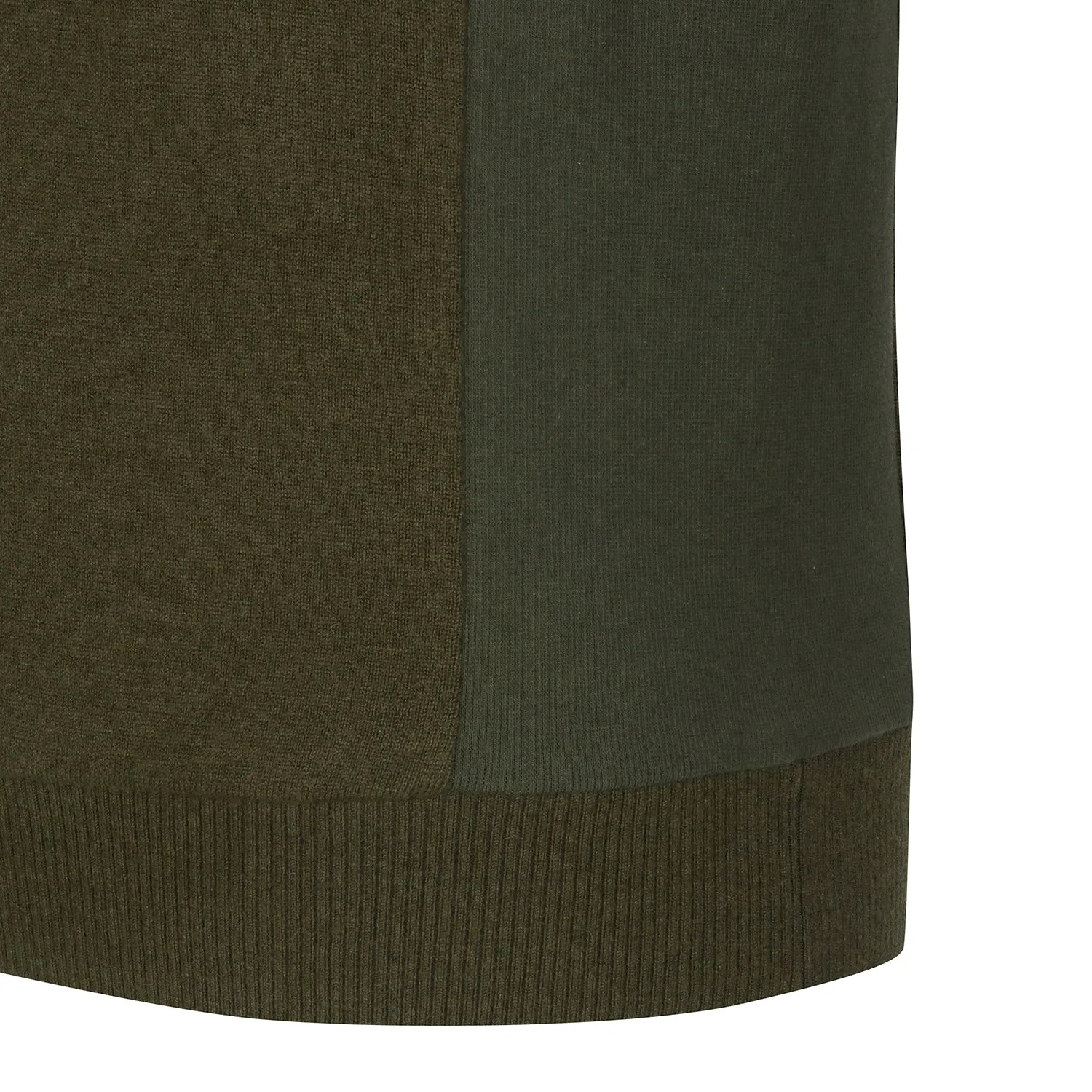 ANEW Golf Men's Wind Block Half Zip-up Pullover - Khaki