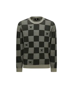 ANEW Men's Check Board Pullover - Khaki