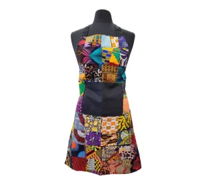 Ankara Patchwork Apron | Geri's Bluffing Boutique