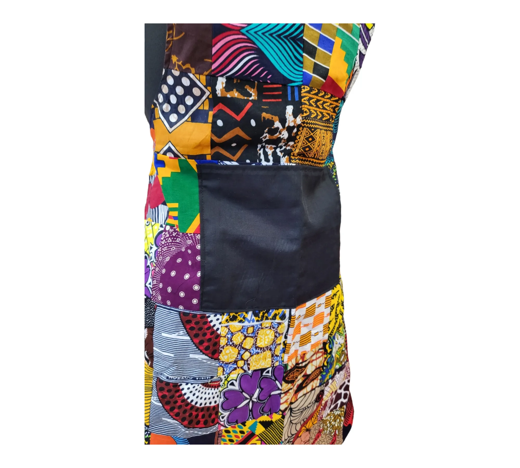 Ankara Patchwork Apron | Geri's Bluffing Boutique