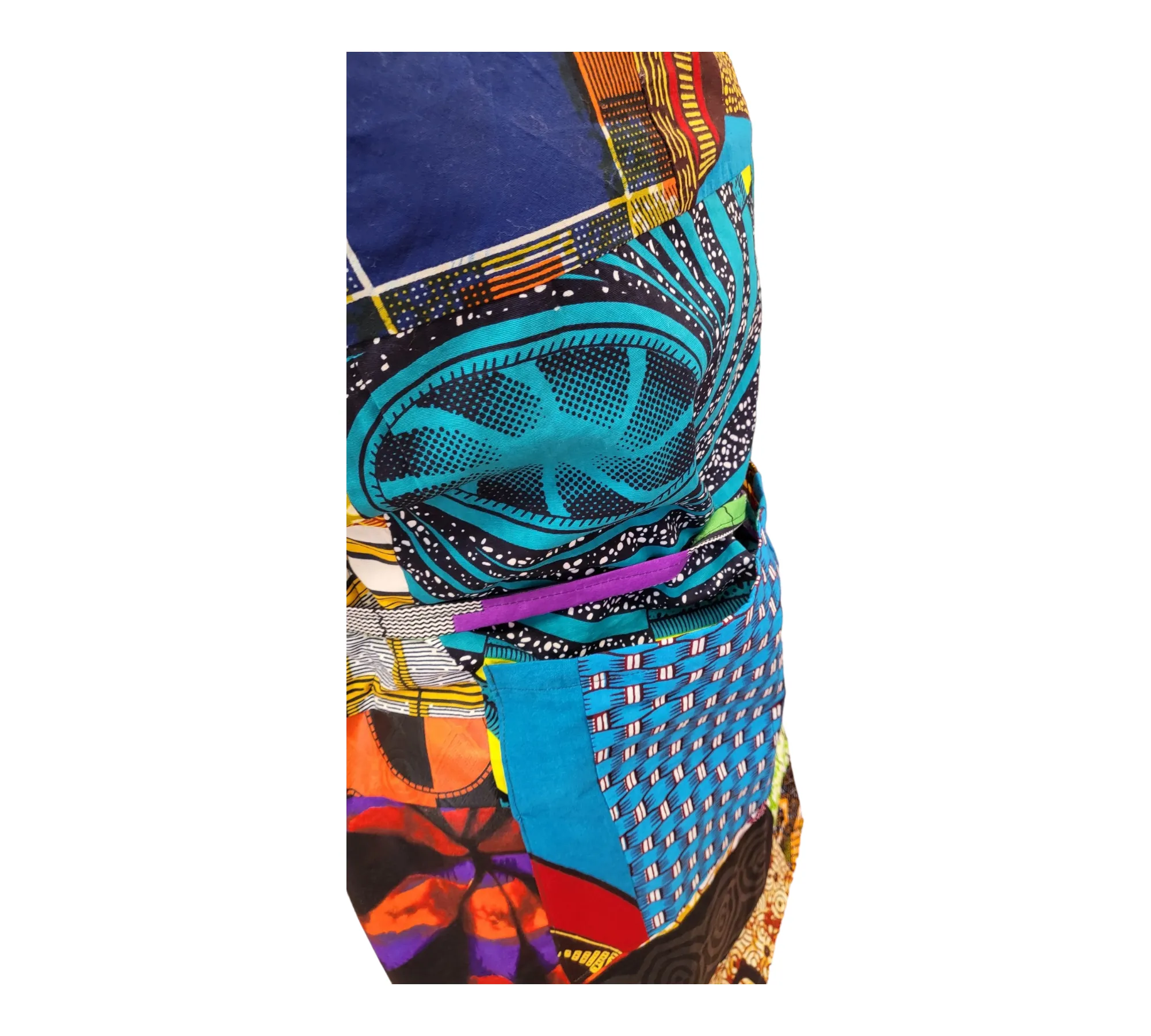 Ankara Patchwork Apron | Geri's Bluffing Boutique