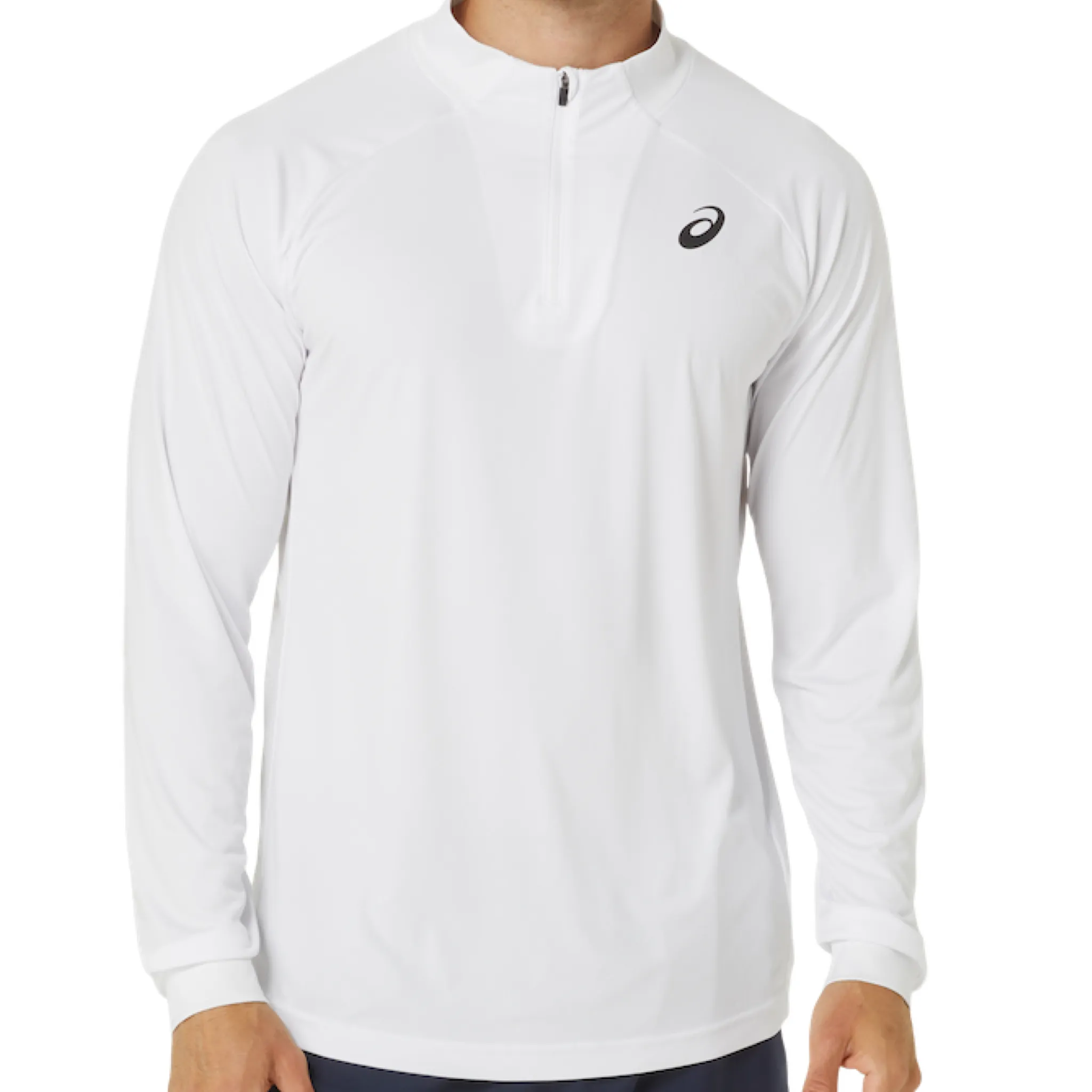 ASICS Men's Long-Sleeve 1/2 Zip Tennis Top