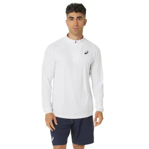 ASICS Men's Long-Sleeve 1/2 Zip Tennis Top