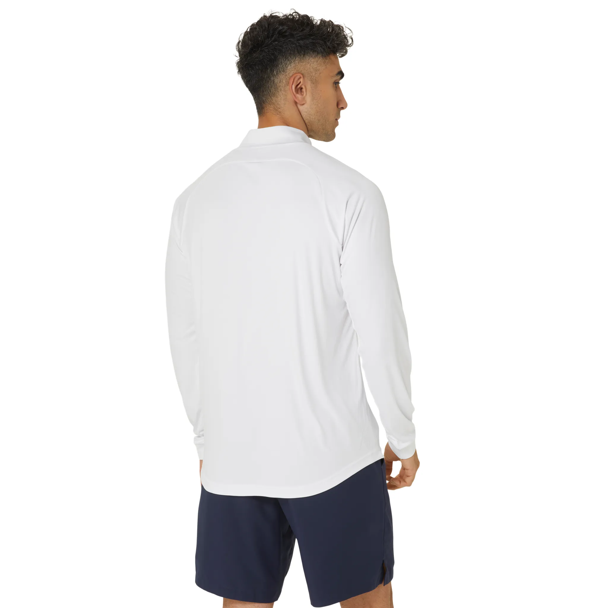 ASICS Men's Long-Sleeve 1/2 Zip Tennis Top