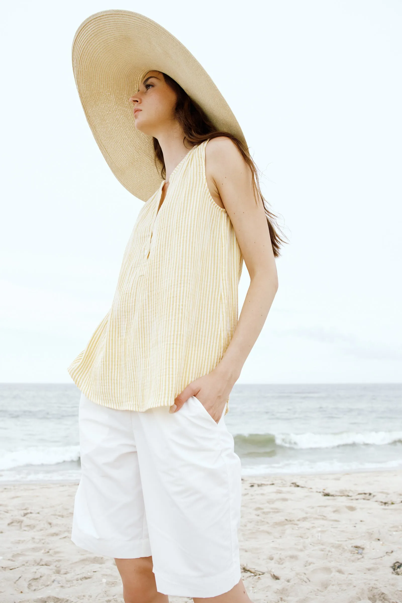 Bahama Short - Ecru