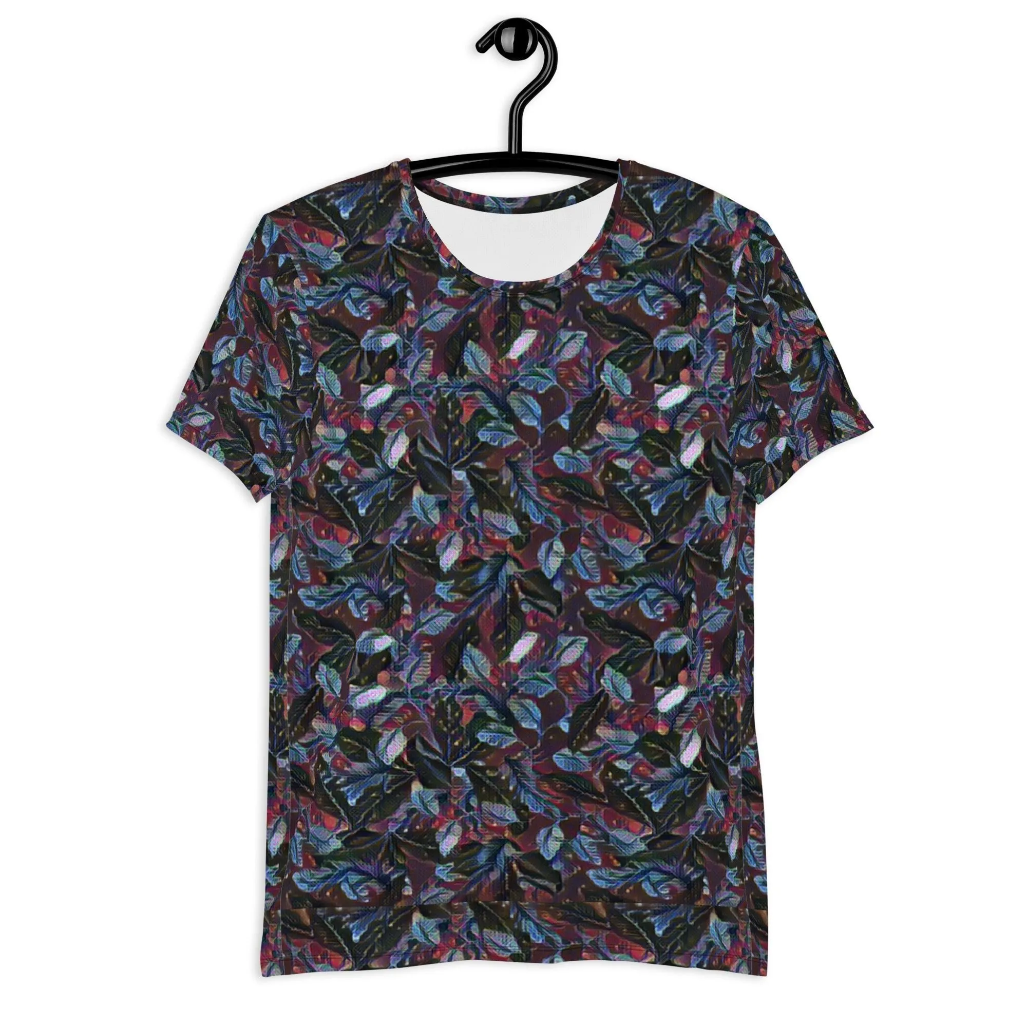 Be Extra Floral Men's Athletic T-shirt