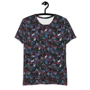 Be Extra Floral Men's Athletic T-shirt