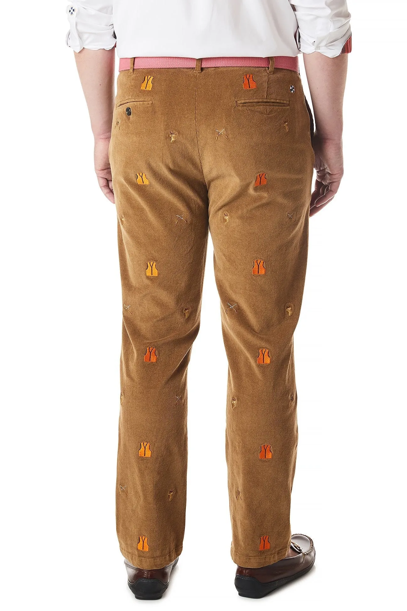 Beachcomber Corduroy Pant Khaki with Deer Hunter