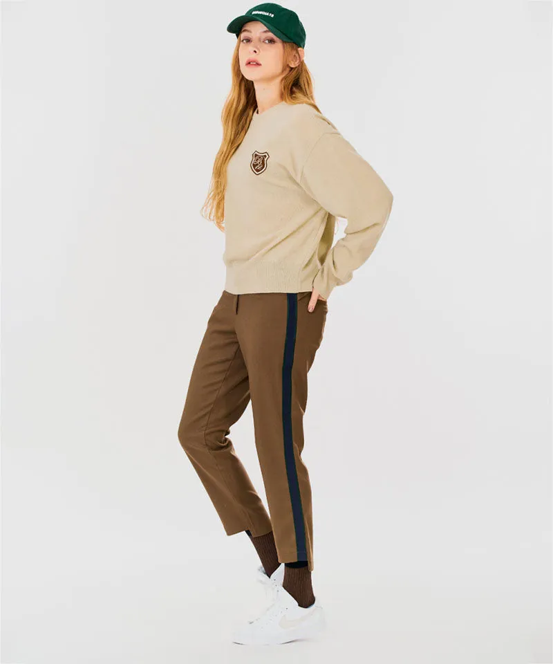 BENECIA 12 Pants With Fleece Lining - Khaki/Beige