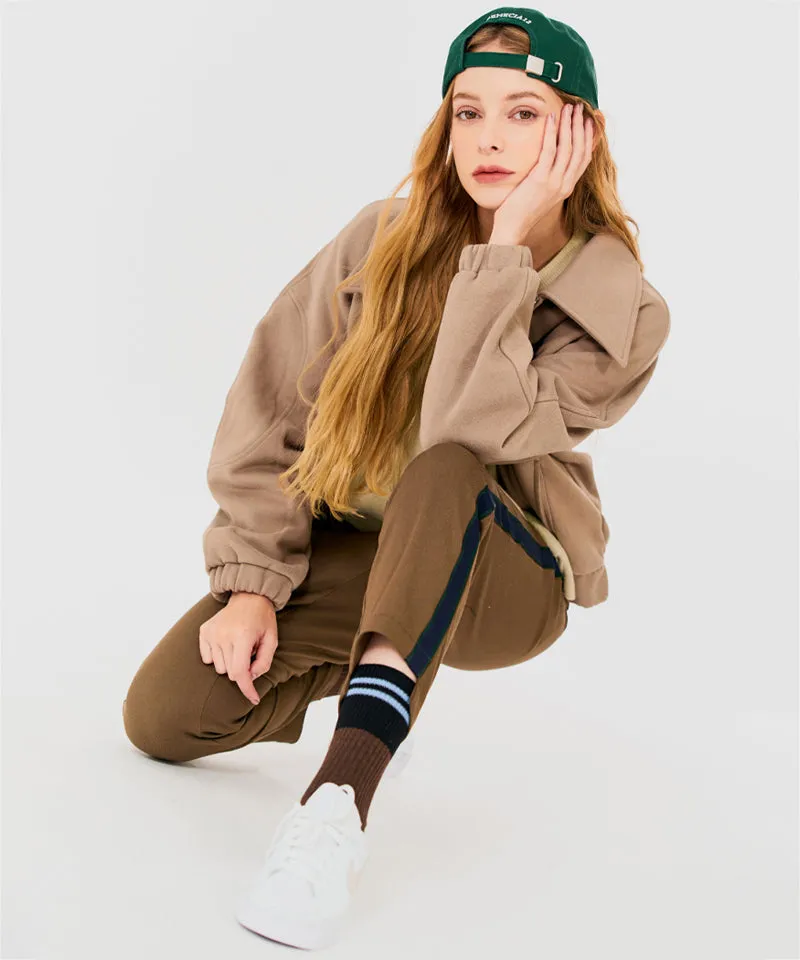 BENECIA 12 Pants With Fleece Lining - Khaki/Beige