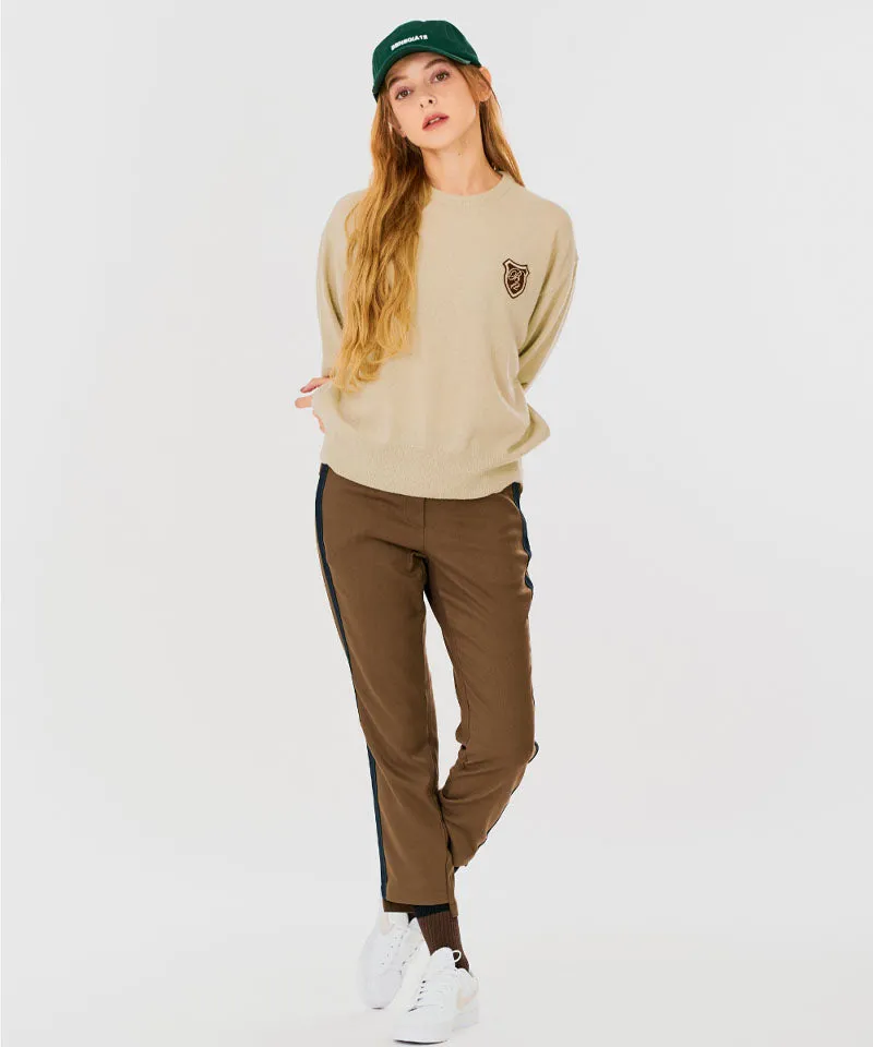 BENECIA 12 Pants With Fleece Lining - Khaki/Beige