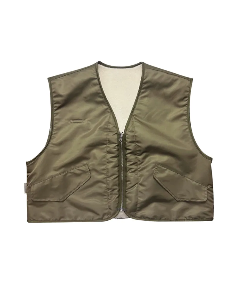 BENECIA 12 Reversible Dumble Vest - Khaki