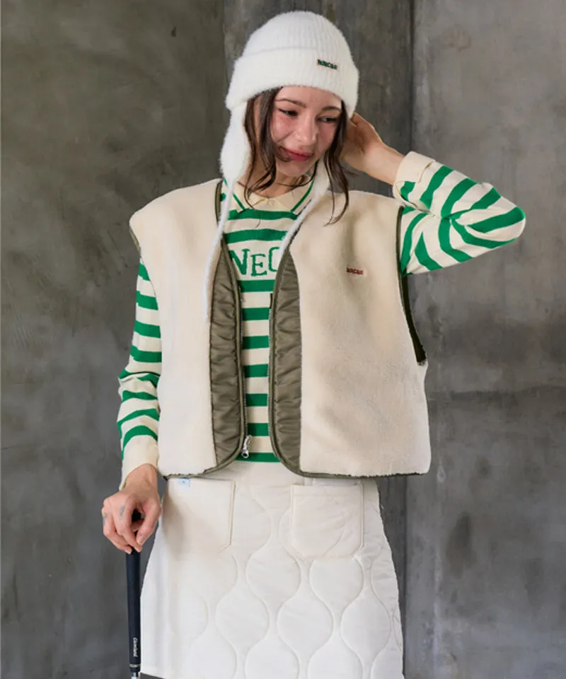 BENECIA 12 Reversible Dumble Vest - Khaki