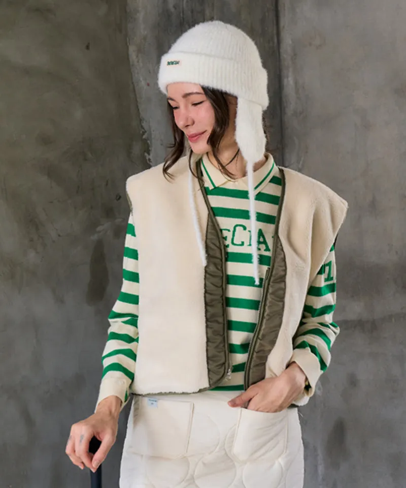 BENECIA 12 Reversible Dumble Vest - Khaki