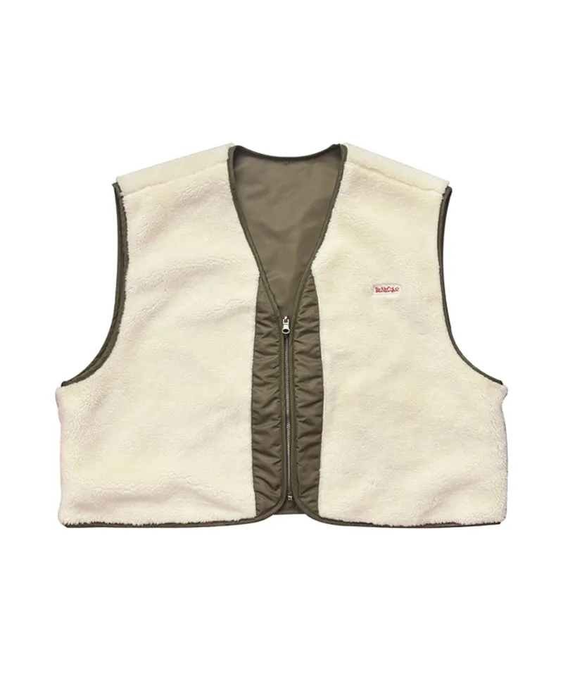 BENECIA 12 Reversible Dumble Vest - Khaki