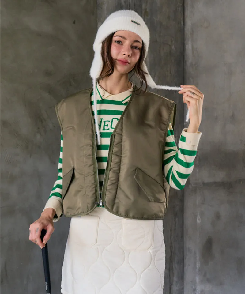 BENECIA 12 Reversible Dumble Vest - Khaki
