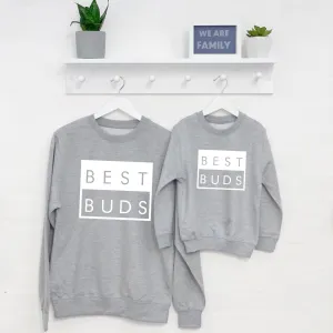 Best Buds Father And Son Matching Sweatshirt Set