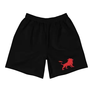 Black Men's Athletic Long Shorts