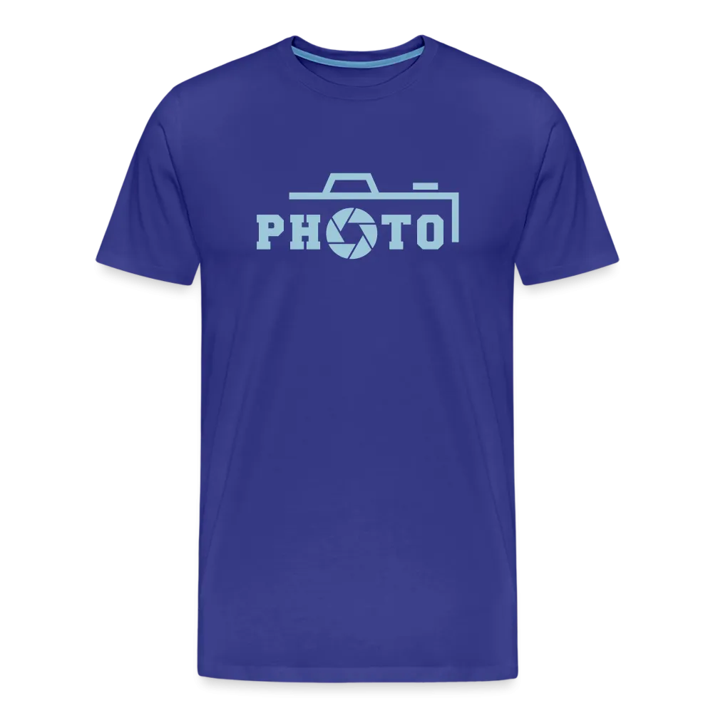 Blue Photo Men's Premium T-Shirt up to 5 XL