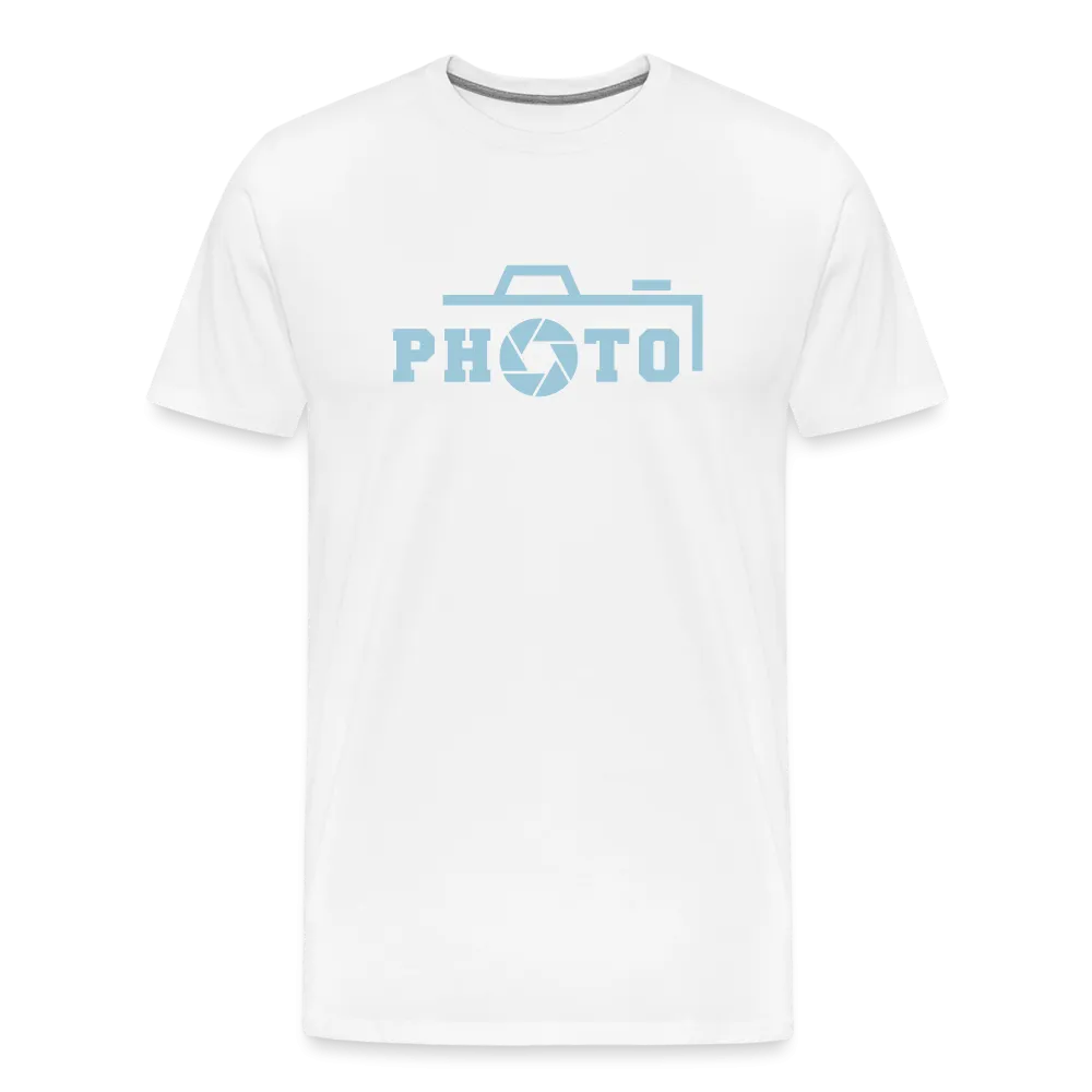 Blue Photo Men's Premium T-Shirt up to 5 XL