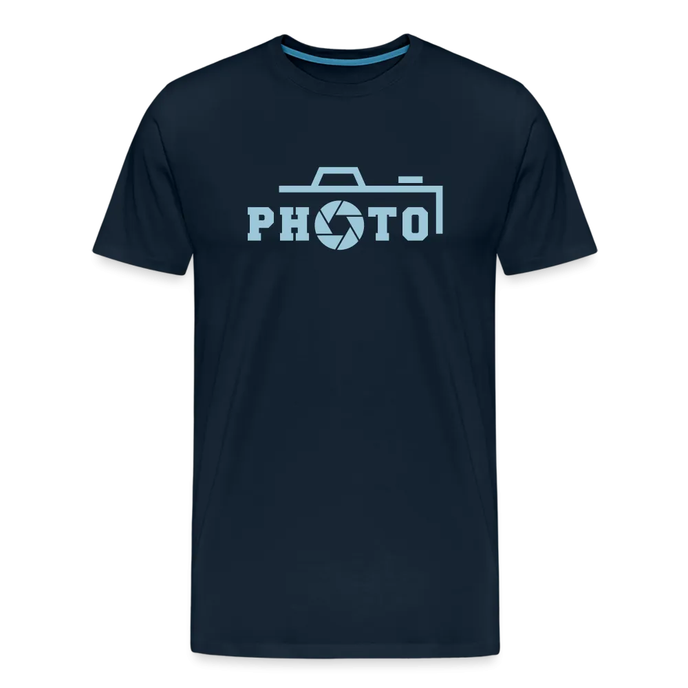 Blue Photo Men's Premium T-Shirt up to 5 XL