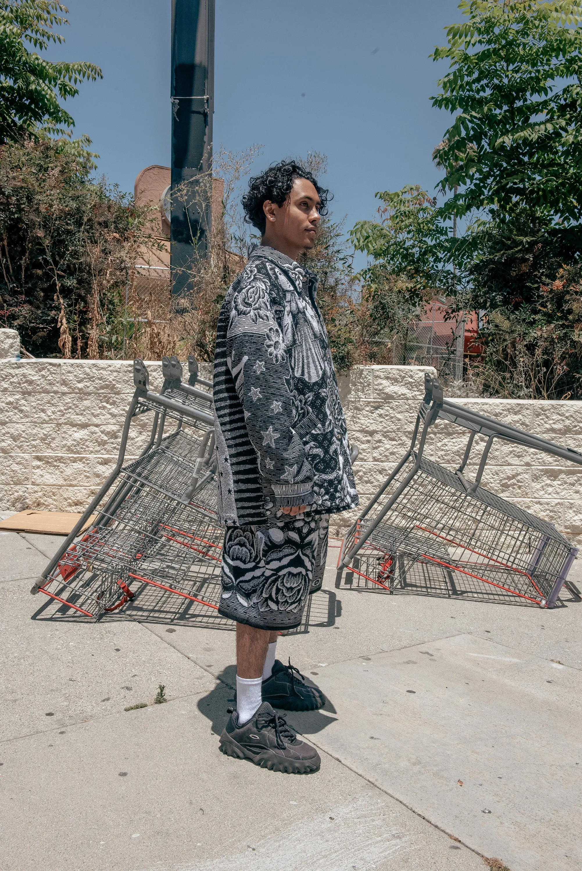 Botanical Elastic Shorts