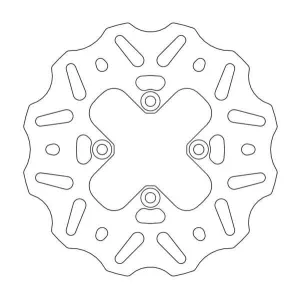 BRAKE DISC MOTO MASTER NITRO REAR HUSQVARNA TC65 17-20 KTM 65SX 00-20
