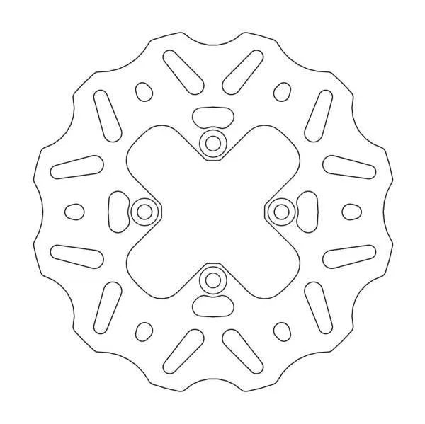 BRAKE DISC MOTO MASTER NITRO REAR HUSQVARNA TC65 17-20 KTM 65SX 00-20