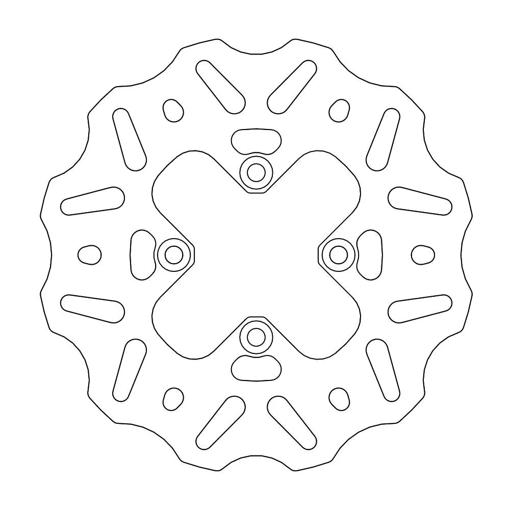 BRAKE DISC MOTO MASTER NITRO REAR HUSQVARNA TC65 17-20 KTM 65SX 00-20