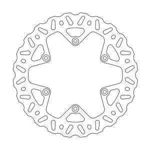 BRAKE DISC REAR  MOTO MASTER NITRO YAMAHA YZ125 YZ250 19-21 YZ250F WR250F WR450F 19-20 YZ450F 18-19