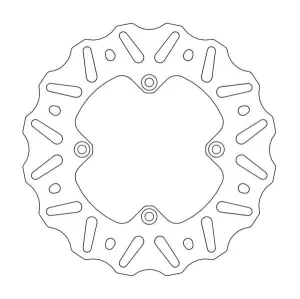 BRAKE ROTOR MOTO MASTER NITRO REAR YAMAHA YZ65 18-21 YZ80 93-01 YZ85 02-21