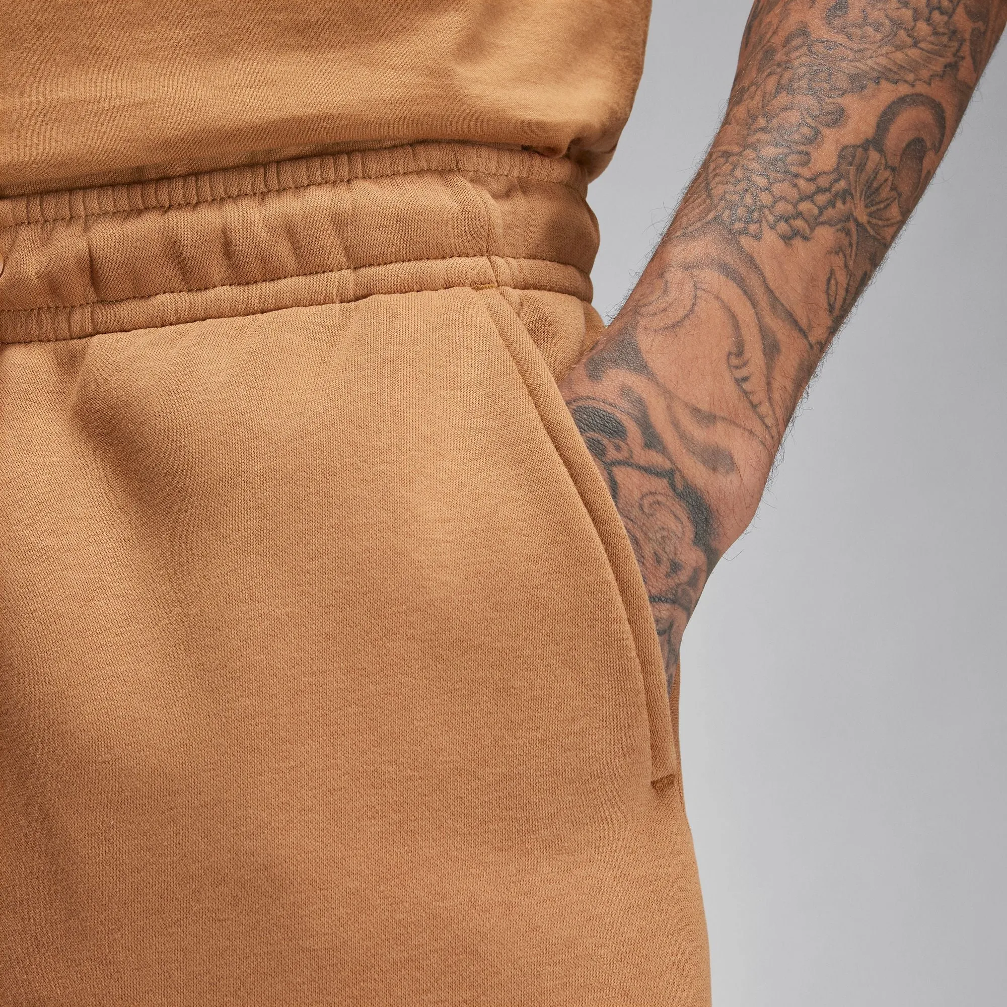 BROOKLYN FLEECE SHORTS "LEGEND DK BROWN"