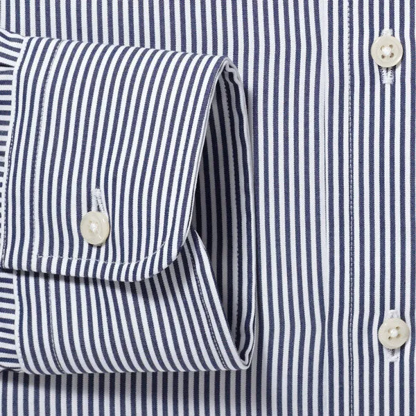 Button Down Bengal Stripe Navy