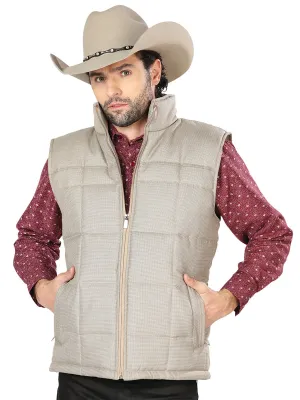 Chaleco Acolchado Ultraligero Calidad AAA Caqui para Hombre 'El General' - ID: 43344