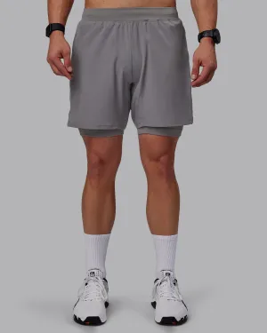 Challenger 6" Lined Performance Shorts - Storm Front