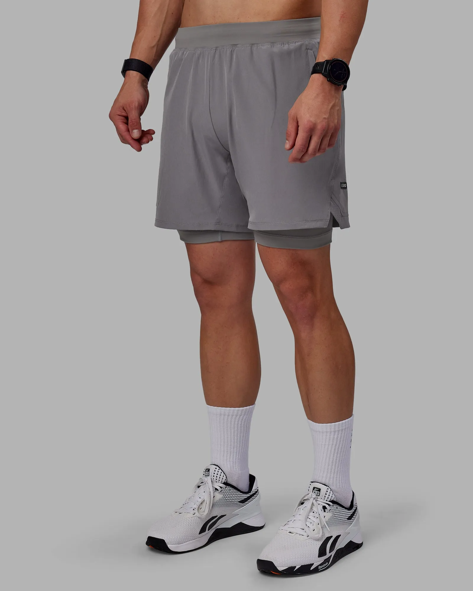 Challenger 6" Lined Performance Shorts - Storm Front