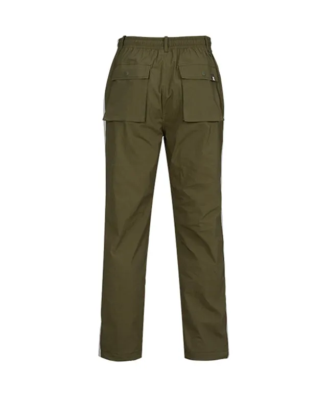 CHUCUCHU Men's Color Point Pants - Khaki