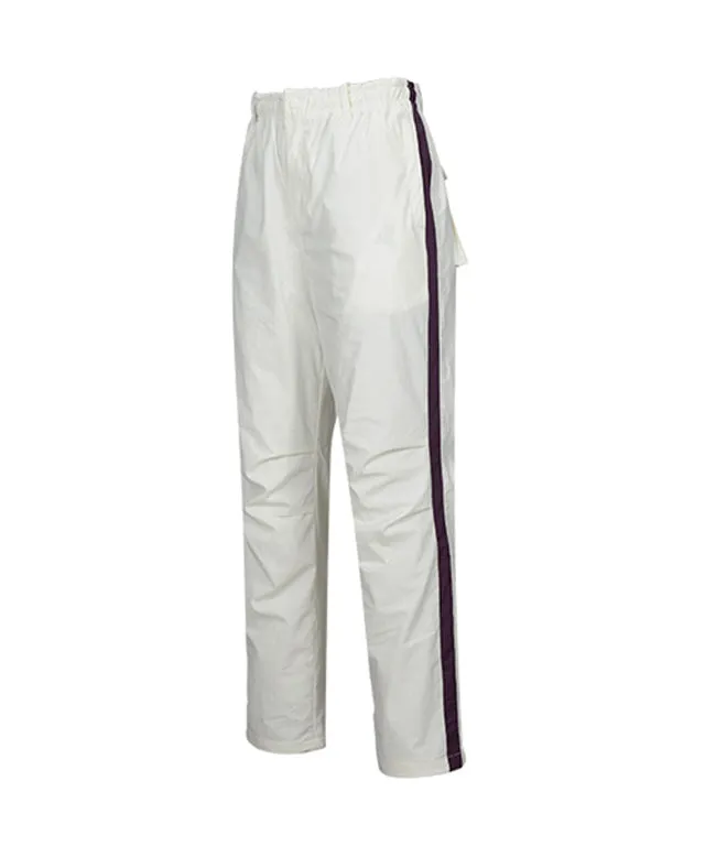 CHUCUCHU Women's Color Point Pants - White