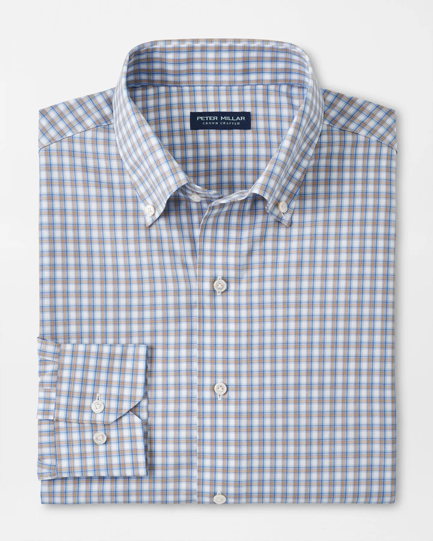COLE PERFORMANCE POPLIN SHIRT - SUMMER DUNES