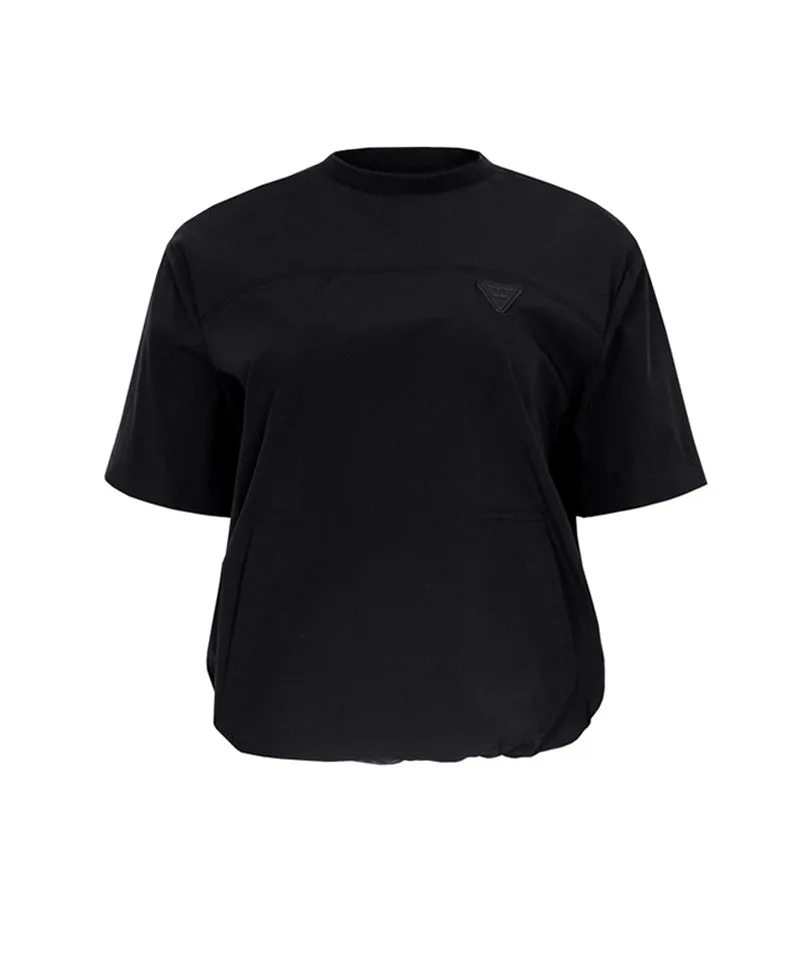 CREVE NINE: Men's Detachable Sleeve Field Anorak - Black